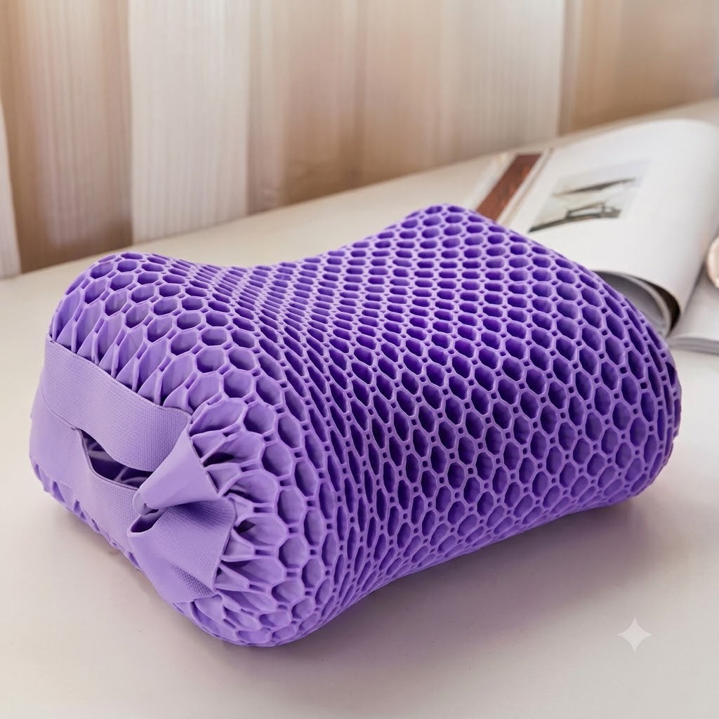 Cojín Ergonómico de Gel con Diseño Panal