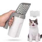 Pala para Arena de Gatos con Contenedor Integrado