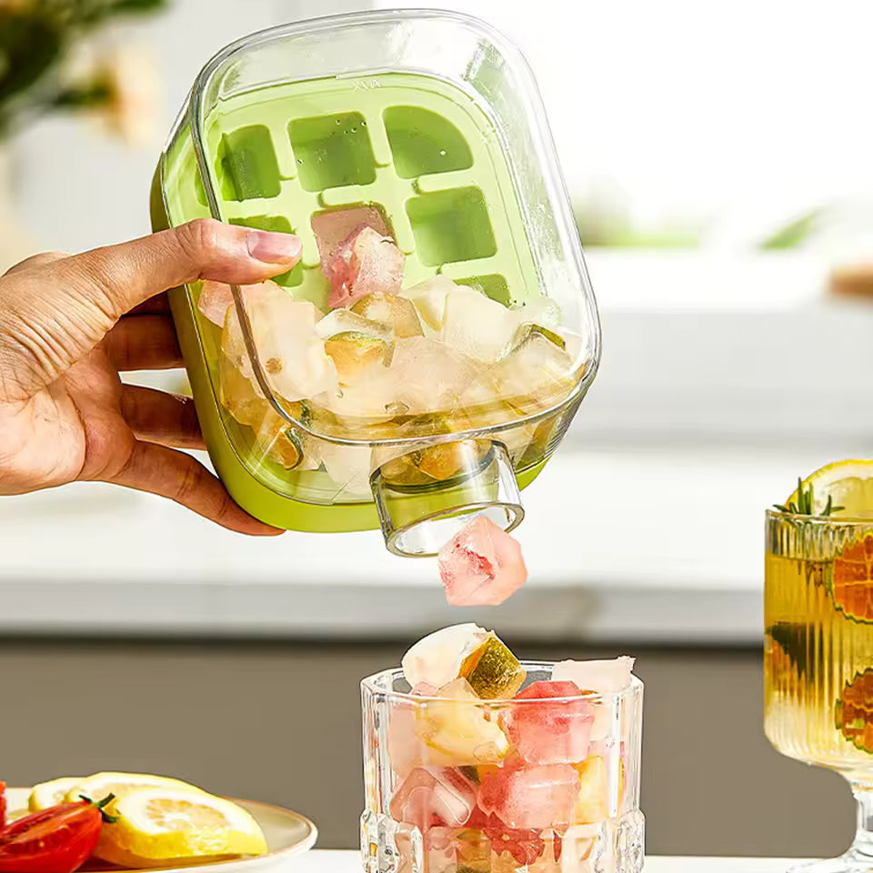 Vaso Enfriador 2 en 1 con Molde de Hielo 500 ml
