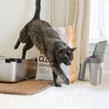 Pala para Arena de Gatos con Contenedor Integrado