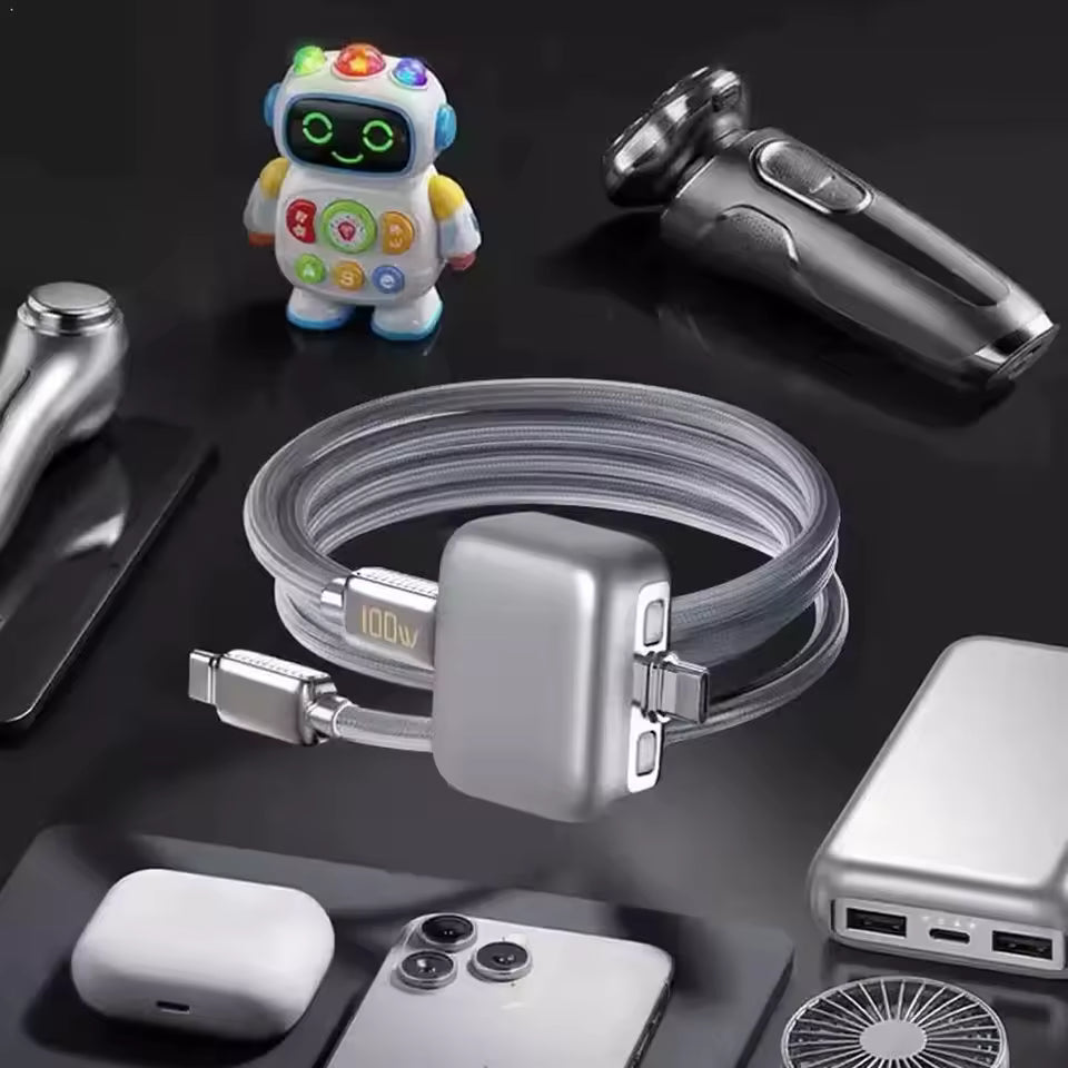 Cable de Carga Rápida 140W con Apagado Automático