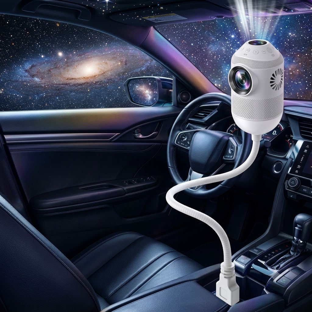 Lámpara Proyectora Galaxia y Constelaciones USB