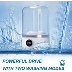 Mini Lavadora Portátil Recargable 1L con Centrifugado