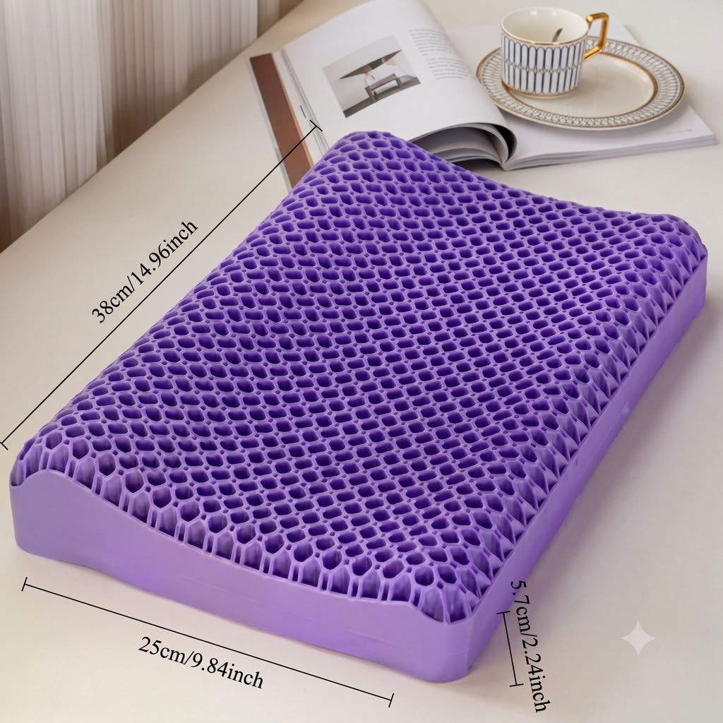 Cojín Ergonómico de Gel con Diseño Panal
