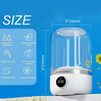 Mini Lavadora Portátil Recargable 1L con Centrifugado