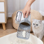 Pala para Arena de Gatos con Contenedor Integrado