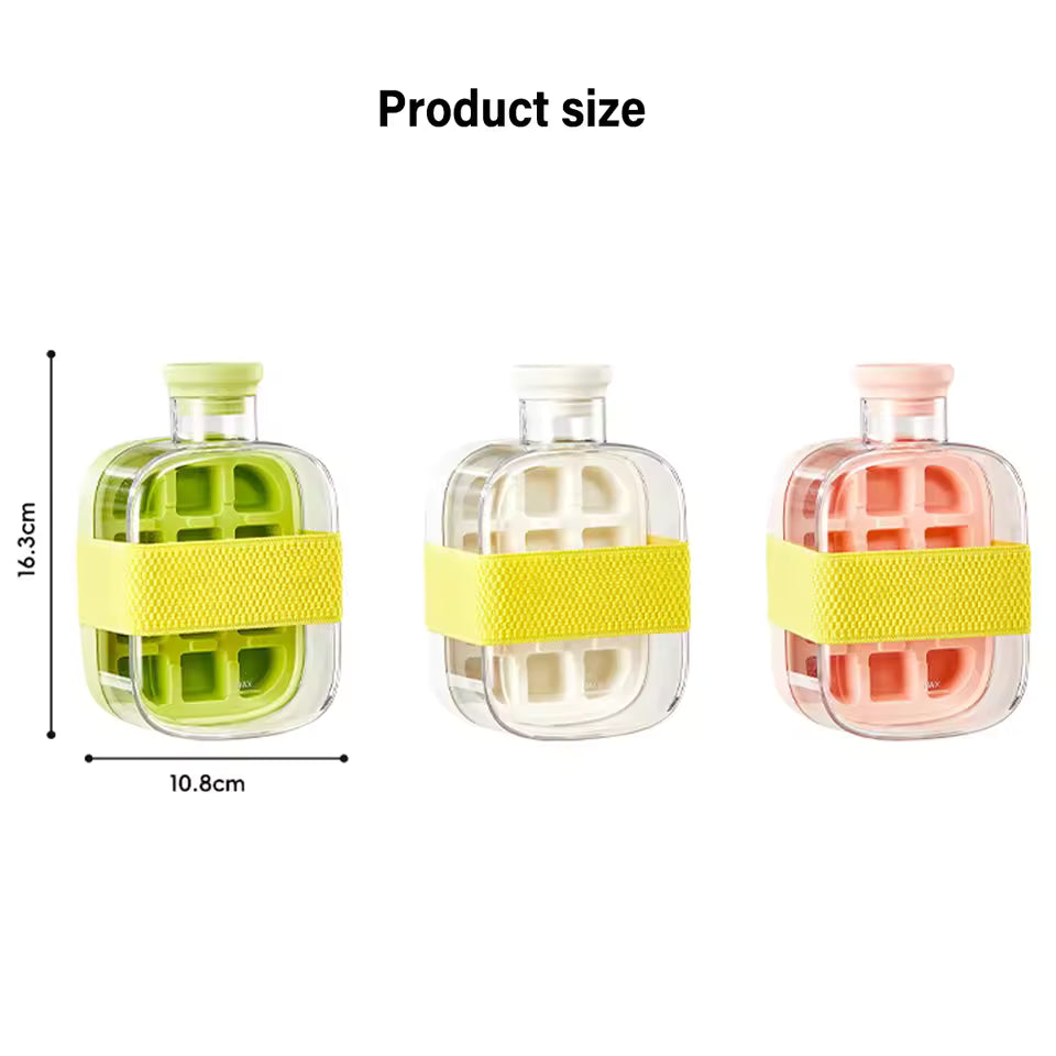 Vaso Enfriador 2 en 1 con Molde de Hielo 500 ml