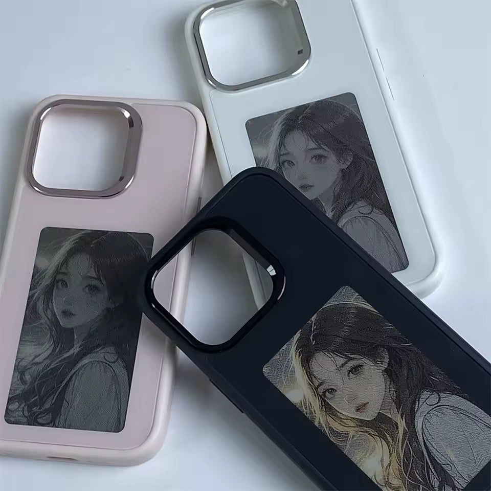 Funda Inteligente NFC con Pantalla E-Ink para iPhone