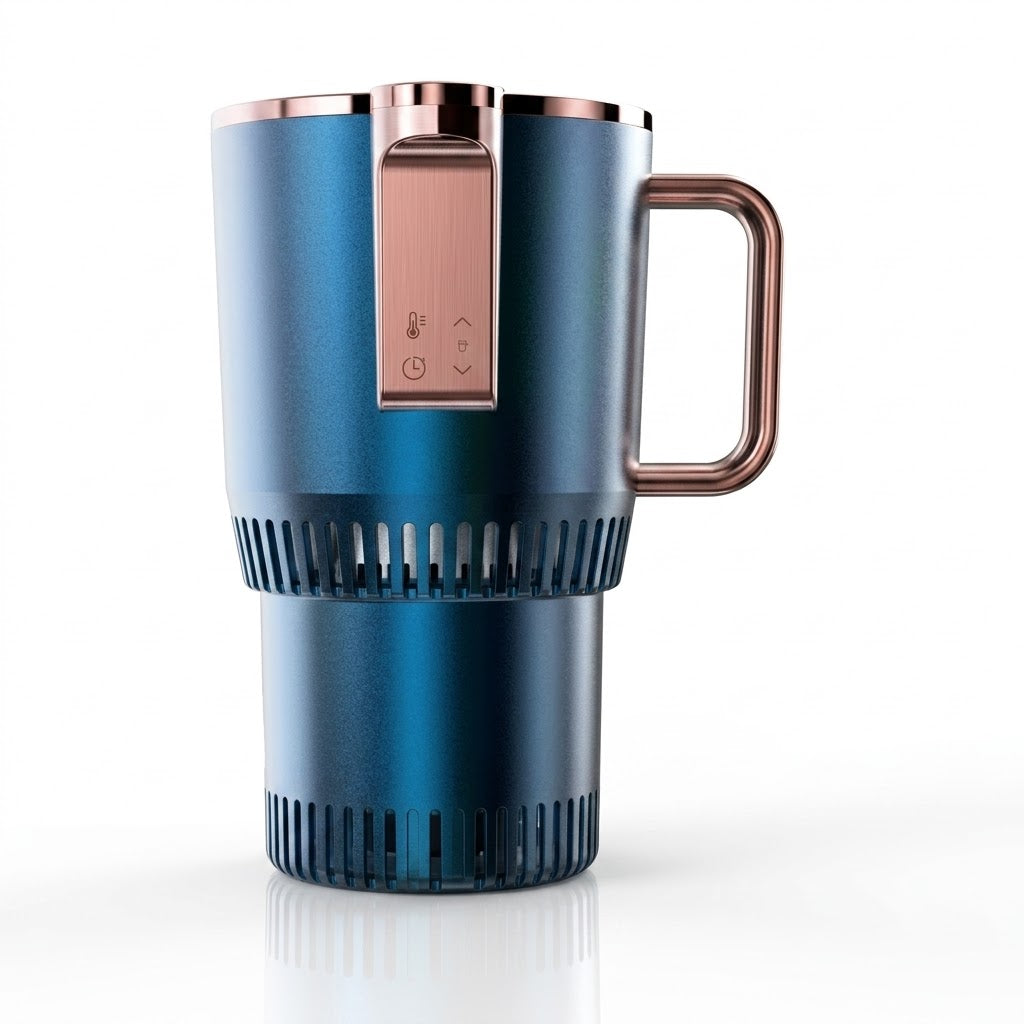 Mini Nevera y Calentador de Bebidas para Coche 2 en 1