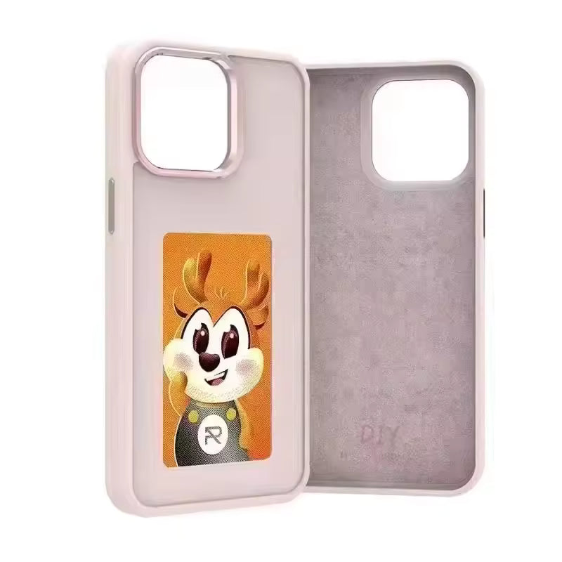 Funda Inteligente NFC con Pantalla E-Ink para iPhone